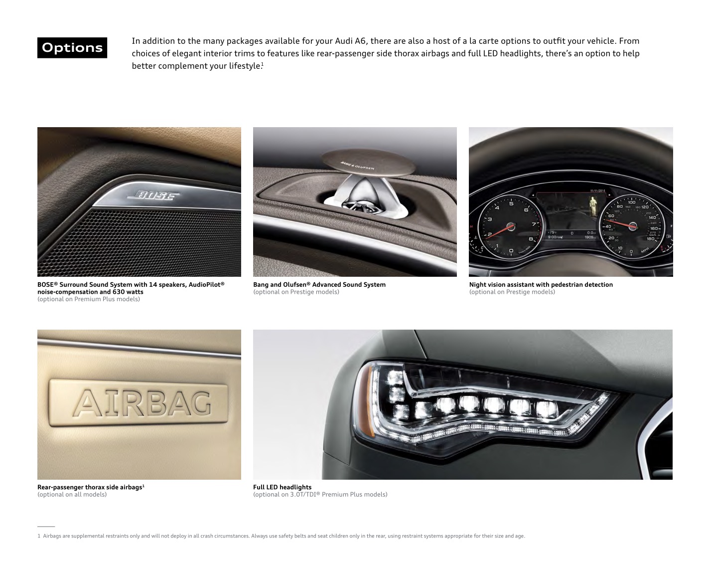 2015 Audi A6 Brochure Page 28
